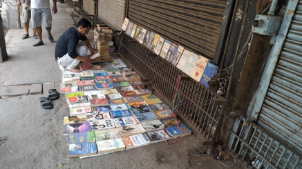 Laid books from Spiritual to Culinary, Lifestyle to Classics. Photo By: Aniket Daima