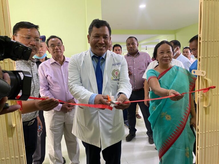 Manipur Five New Projects At RIMS Inaugurated KRC TIMES